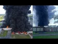 Shelter In Place Massive fire in Parkersburg West Virginia Has Spread to Three Warehouses
