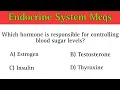 Endocrine System Mcq neet mcq questions endocrine system
