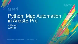 Python Map Automation in ArcGIS Pro