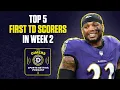 Best NFL Touc own Picks in Week 2 featuring Derrick Henry Jonathan Taylor Dimers Betting Podcast