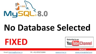 ERROR 1046 No Database Selected Problem ERROR 1046 3D000 No database selected 1046