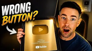 I Finally Got My 1 Million Subscriber Award! Did They Mess Up? (Unboxing) 😳📦
