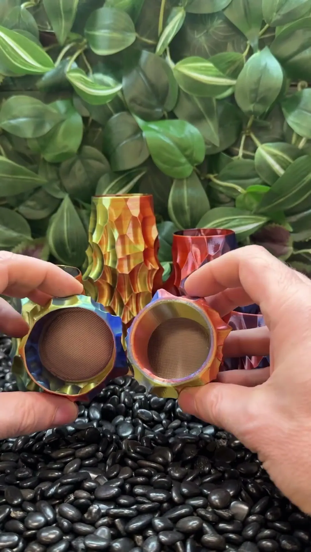 Chiseled Vases