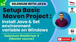 Session 3 Master Selenium - Java The EASY Way to Set Up Java Environment Variable on Windows