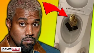 kanye west urinates on grammy award amid war on music industry