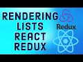React Tutorial 25 - Todo-List with Redux Rendering Lists