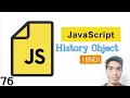 JavaScript History Object in Hindi