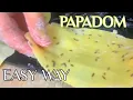Download Lagu Easiest way to make tasty papadam | best papadom recipe | papad recipes | How to make papad at home