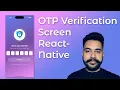 OTP Verification Screen - React Native