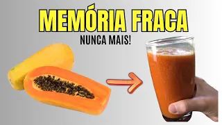 SUCO PARA MEMÓRIA FRACA, FALTA DE ATENÇÃO E ESQUECIMENTO