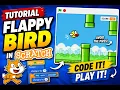 Step by step guide to make flappy bird in scratch