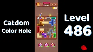 Catdom Color Hole Level 486 Screenshot