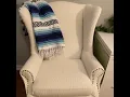 Easy DIY Wingback Chair Recovering
