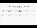 Otis Rush - All Your Love Intro Guitar Lesson