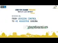 From Version Control to AI-Assisted Coding Day 2 Git GitHub Workshop CFC Pokhara
