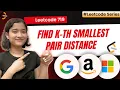 Find K-th Smallest Pair Distance Leetcode 719