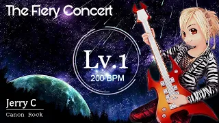 Download 【The Fiery Concert】 Jerry C - Canon Rock (200BPM) Lv.1 Easy MP3