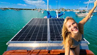 Sailing Liberty E99- Life in a Gutter/ A Custom Made Rain Collection System For A Sailboat