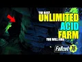 FALLOUT 76 - THE BEST UNLIMITED ACID FARMING LOCATION IN 2023