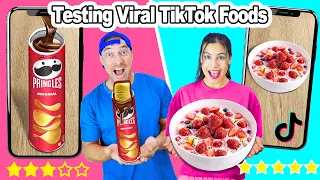 Trying Viral TikTok Food Trends!
