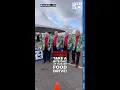 Surprise Visit to KVAL s Take A Bite Out Of Hunger food drive