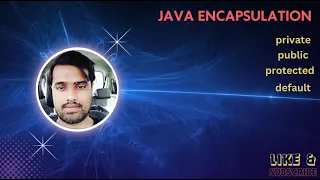Java Encapsulation Access modifier in java with example visibility control in java