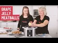 Instant Pot Grape Jelly Meatballs