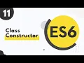 11 ES6 Class Constructor Bangla Tutorial