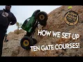 How To Set a 10-Gate RC Comp Crawling Course Sons of Crawl and ScumbagRC take on a new C2 course