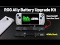 ROG Ally Battery Upgrade Kit From JSAUX Easy Install More Run Time