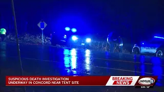 Suspicious death investigation underway in Concord