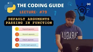 Default Arguments Passing In Functions Types of Parameters Python Tutorials For Beginners