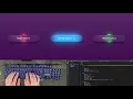 ASMR Programming - Glassmorphism Button Hover Effects using Html CSS