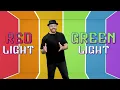 Red Light, Green Light 🔴🟢 | DJ Raphi | Kids Songs & Brain Breaks