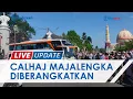Download Lagu Isak Tangis Haru Keluarga Warnai Pemberangkatan Ratusan Calon Jemaah Haji Asal Majalengka Kloter 39