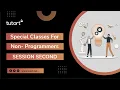Special Python Classes for Non - Programmers Python for Data Science Tutort Academy