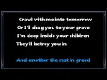 Rage Against The Machine • Sleep Now In The Fire (CC Karaoke / Instrumental)
