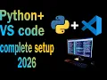How to Install Python VS Code in 2026 Step-by-Step Guide