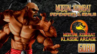 mortal kombat defenders of the realm openbor klassic arcade mode w goro 4k 60fps 