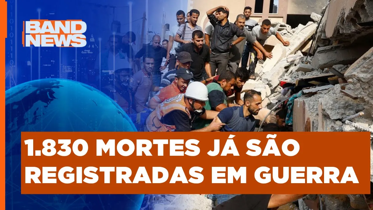 Número de mortos em conflito chega a 1.830 | BandNews TV