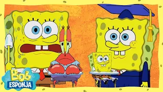 Aprendendo com o Bob Esponja | Parte 2 | Bob Esponja em Português