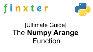 Ultimative Guide The Numpy Arange Function Simply Explained