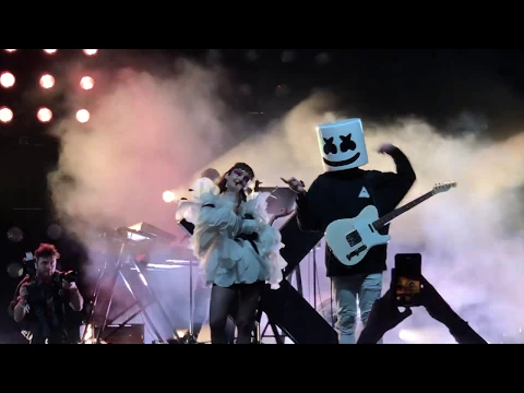 Download MP3 CHVRCHES - Here With Me  (with Marshmello) -  Coachella 2019 Weekend 1 - 4/14/2019
