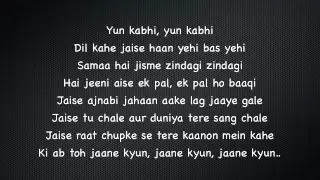 tu meri bang bang lyrics