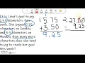 Adding and Subtracting Decimals to Solve Word Problems
