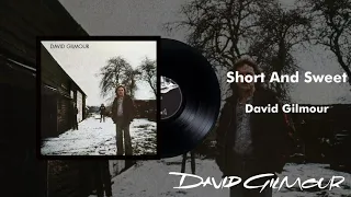 david gilmour short and sweet official audio 