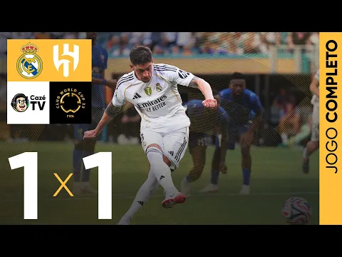 Video Thumbnail: JOGO COMPLETO: REAL MADRID X AL HILAL | COPA DO MUNDO DE CLUBES DA FIFA | 1ª RODADA | FASE DE GRUPOS