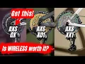 Comparing SRAM AXS Eagle XX1 vs X01 vs GX Is WIRELESS worth it