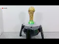 How I made a FIFA World Cup trophy with recycled materials