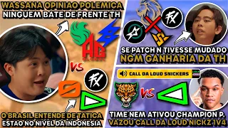 🚨WASSANA OPINIAO POLEMICA! DEW DISPARA TH MELHOR REGIAO! CALL DA LOUD NICKZ 4X1 vs RUSH!